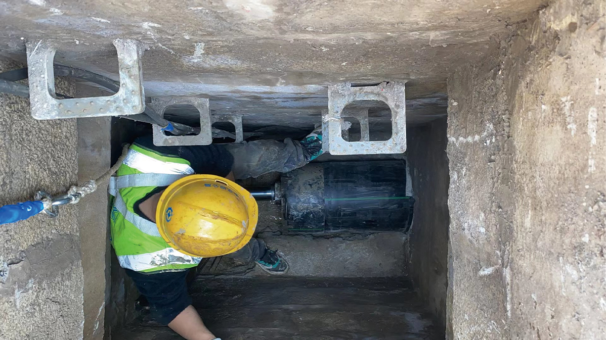 阿瓦提HDPE短管内衬法